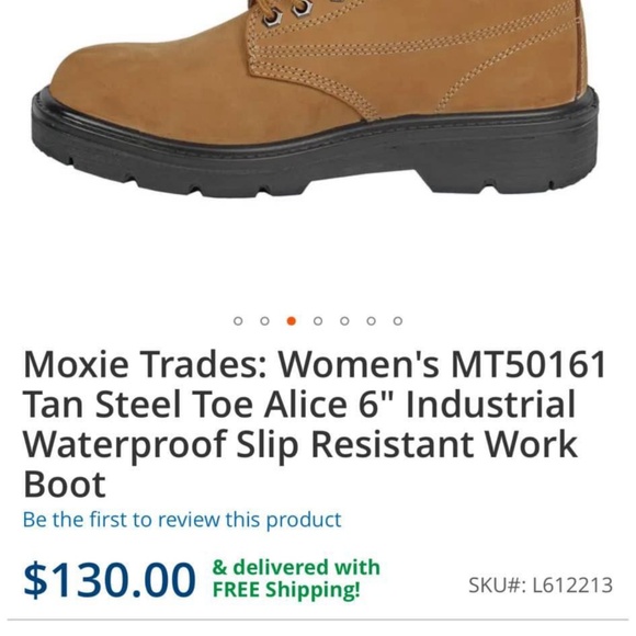 Slip resistant work boots - Picture 5 of 5